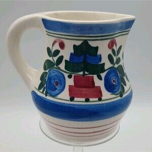 Persian Ware Germany Creamer Mini Pitcher Hand Painted